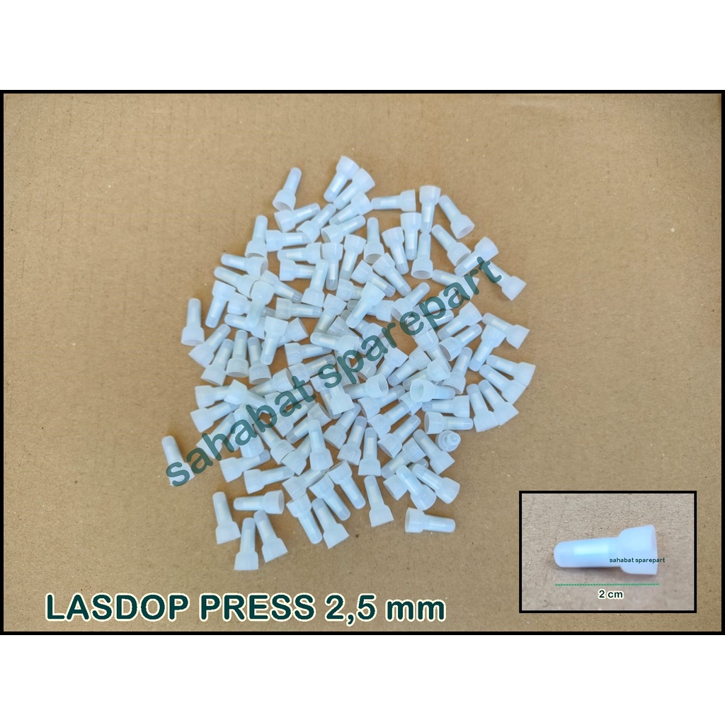 LASDOP PRESS KABEL 2,5 mm VARIASI ISI 1000 PC