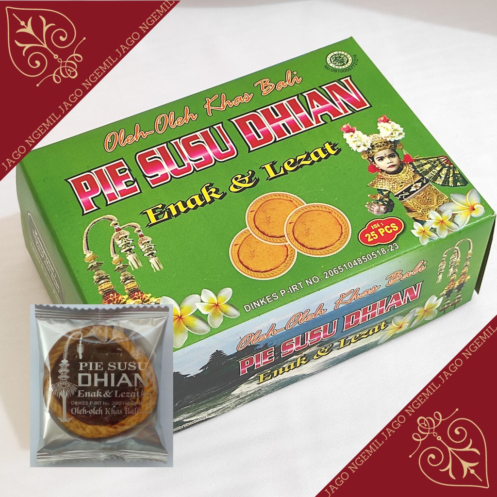 PROMO Pie Susu Dhian isi 25 pcs - Original Susu