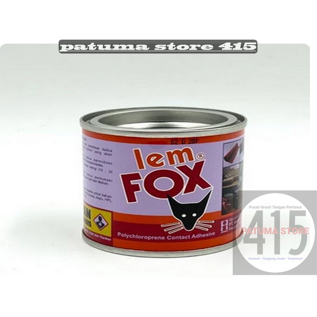 

Lem Fox 70 Gram Kaleng Untuk Kayu sepatu Lem Kuning Paling Lengket
