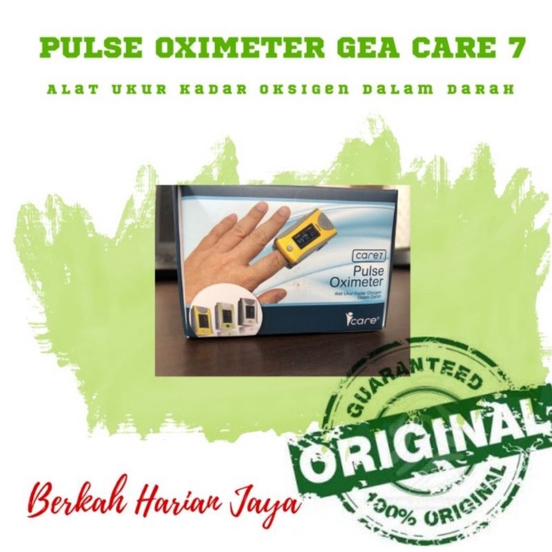 OXYMETER OKSIGEN CARE 7 GEA MURAH DI BERKAH HARIAN JAYA