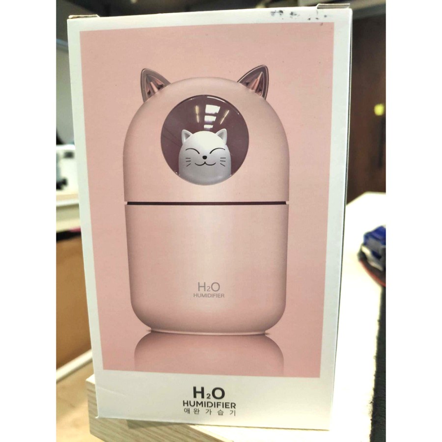 Humidifier Pelembab Udara Aromatherapy Oil Diffuser Cute 300ml - A205