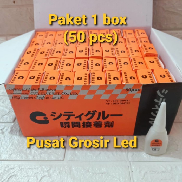 Lem Tetes G / Lem G korea 1 box isi 50 pcs