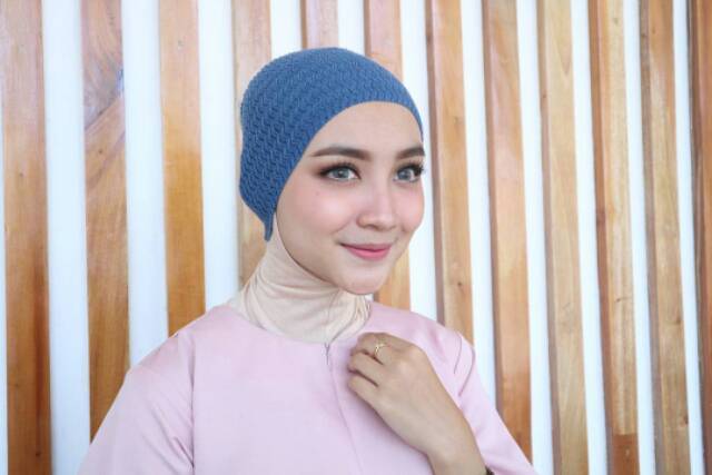 Bandana rajut anti pusing / bandana rajut daleman kerudung wanita