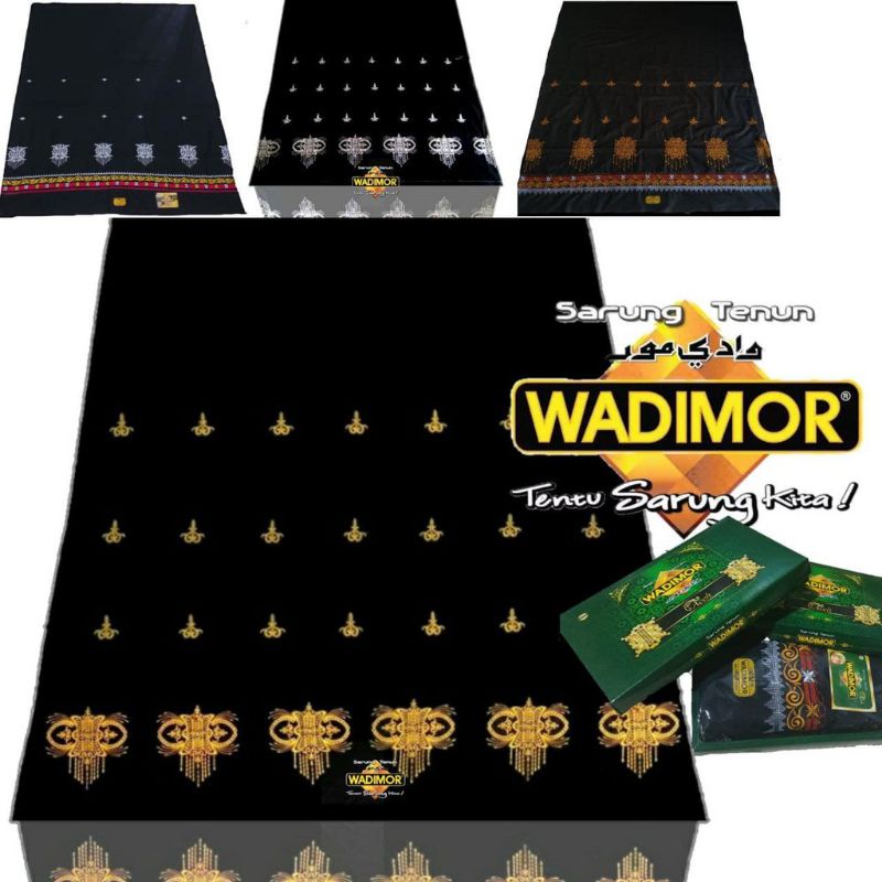 Wadimor Sarung Tenun Jacquard Bordir Pintu Aceh