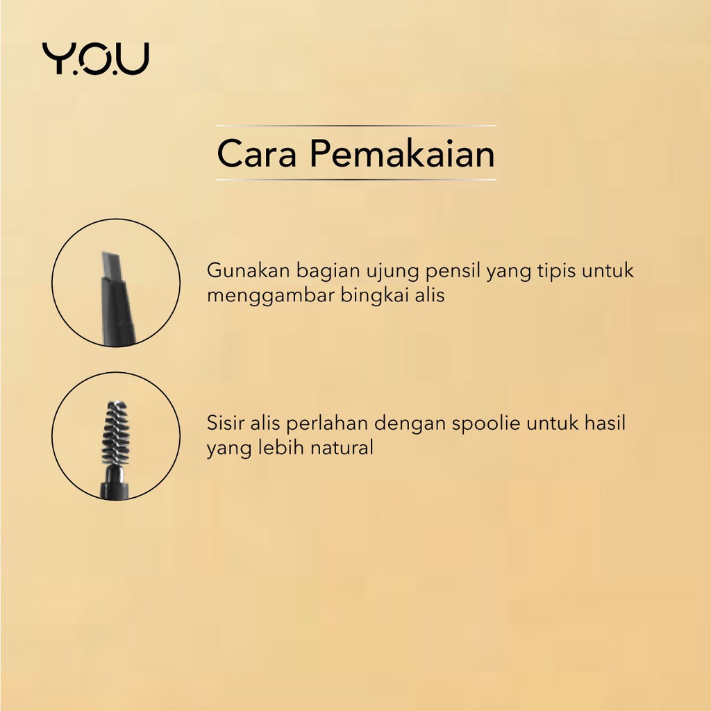 YOU The Gold One Perfect Dual Brow Matic
