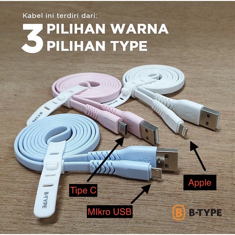 Kabel Data Micro USB Original Support Fastcharging