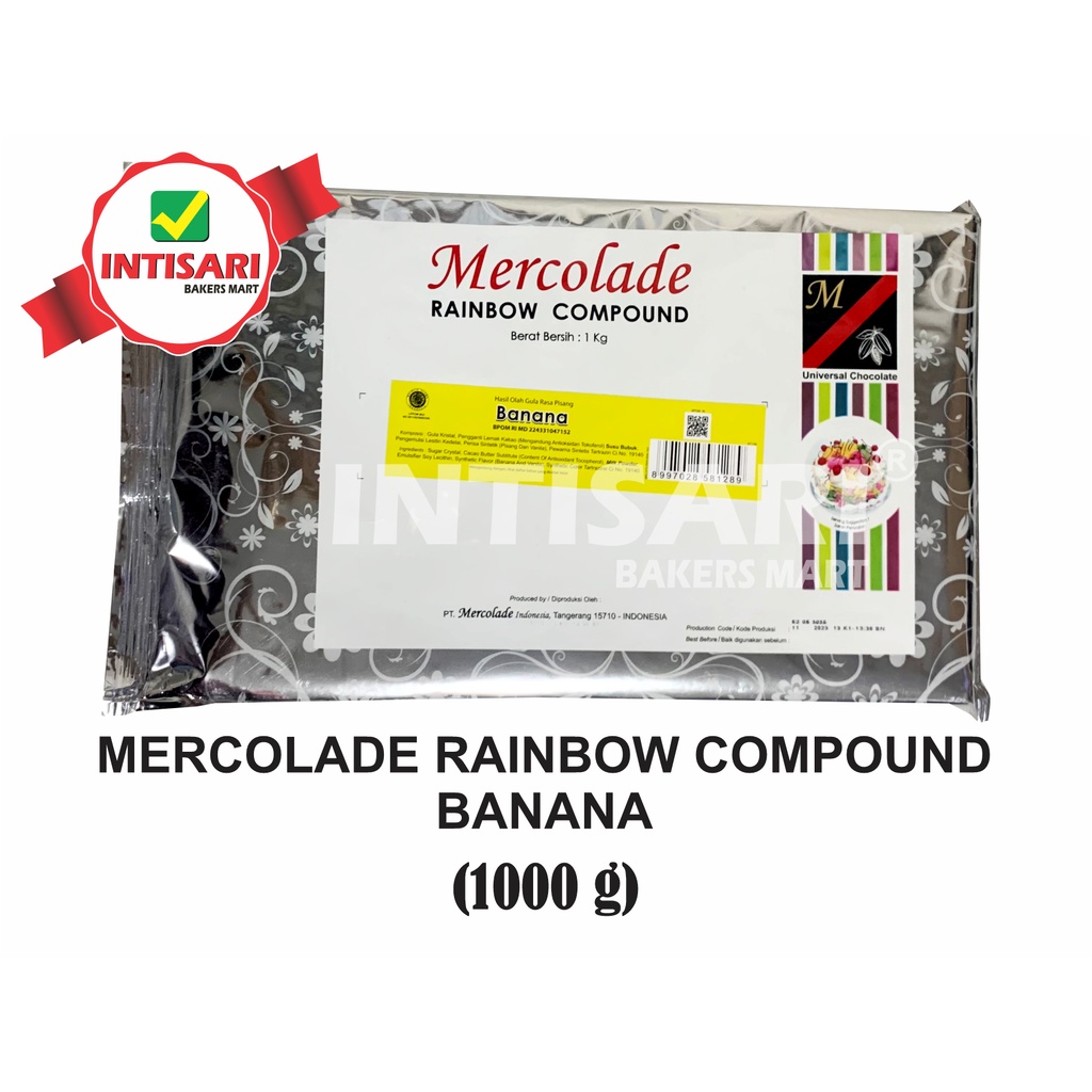 

MERCOLADE RAINBOW COMPOUND BANANA 1000 G
