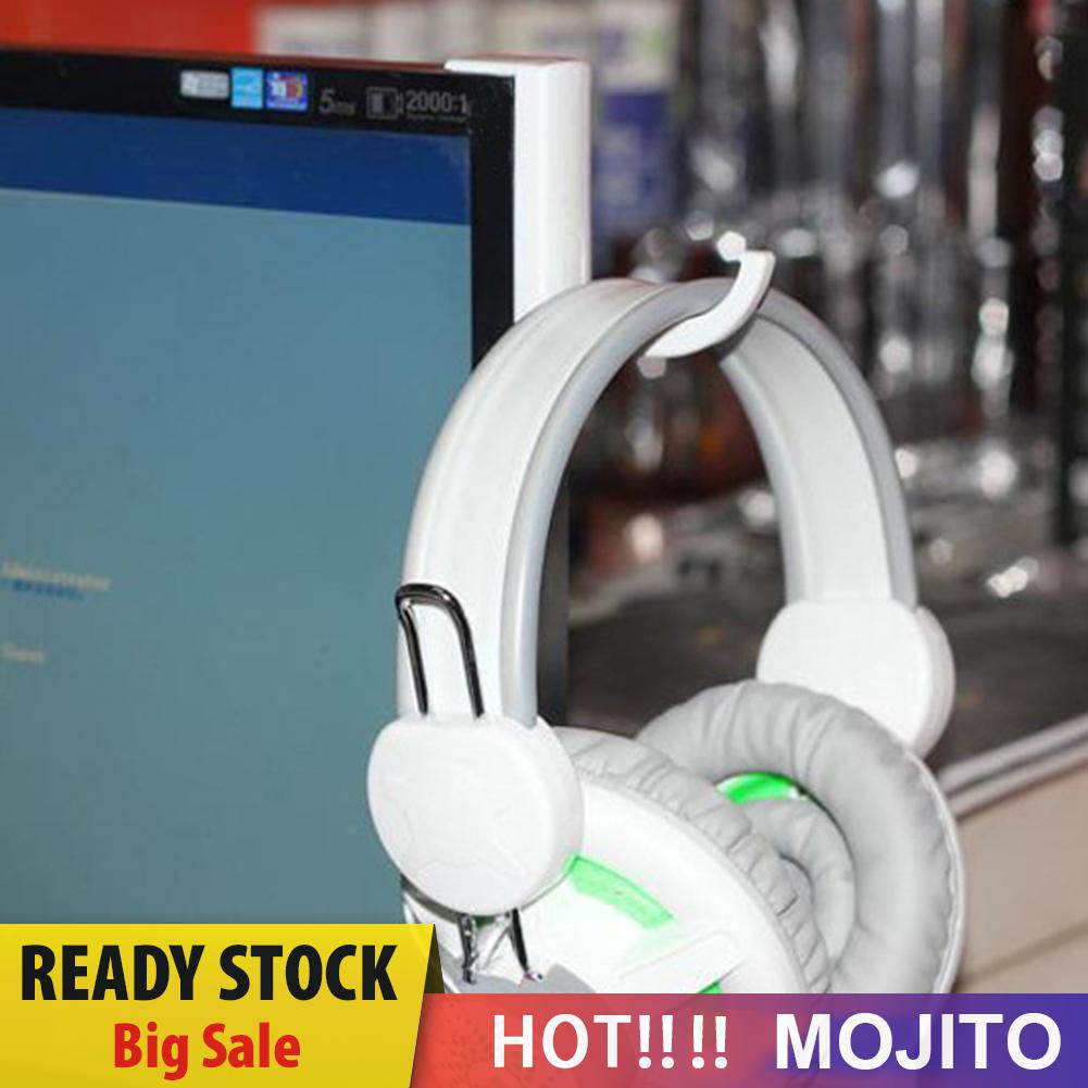 MOJITO Universal Headphone Holder Hanger Wall Hook PC Monitor Headset Stand Rack