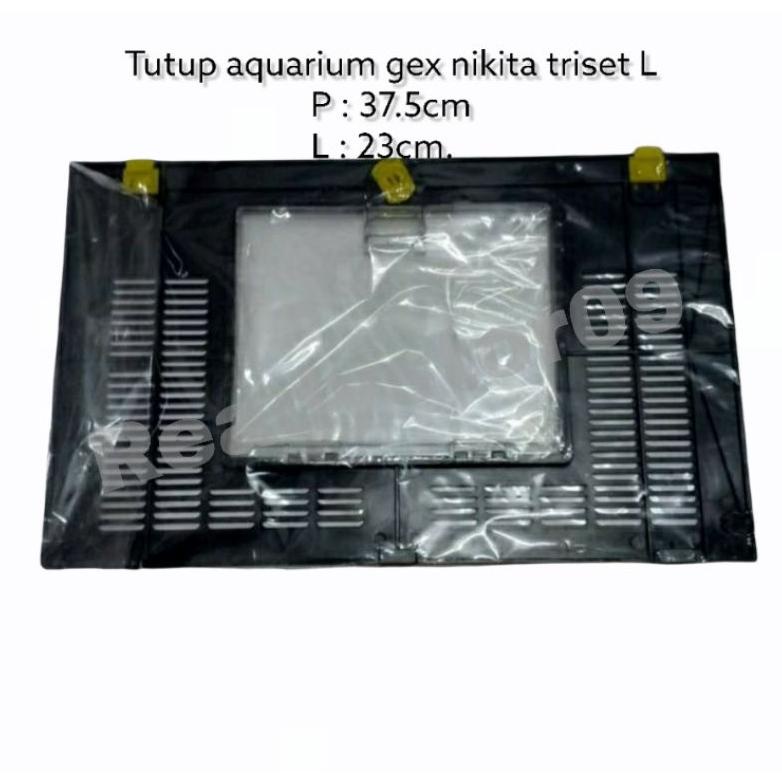 Tutup Aquarium Nikita Triset Size L / Tutup Aquarium Gex Size L