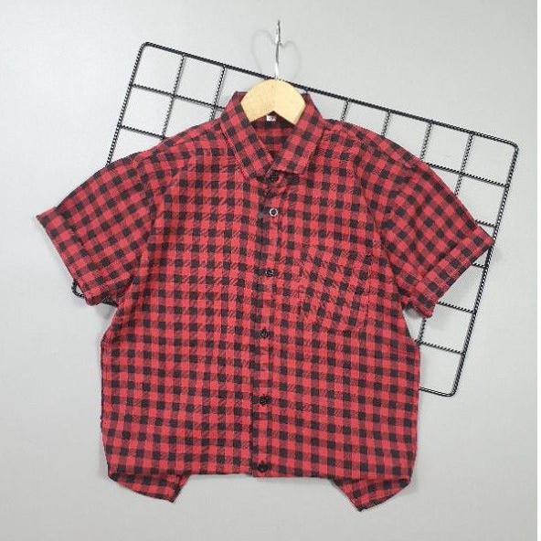 kemeja flanel anak laki laki tanggung