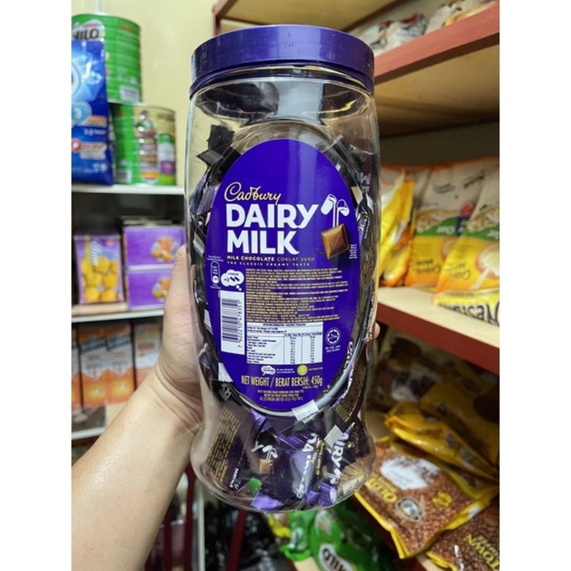 Coklat Cadbury Dairy Milk isi 100pcs