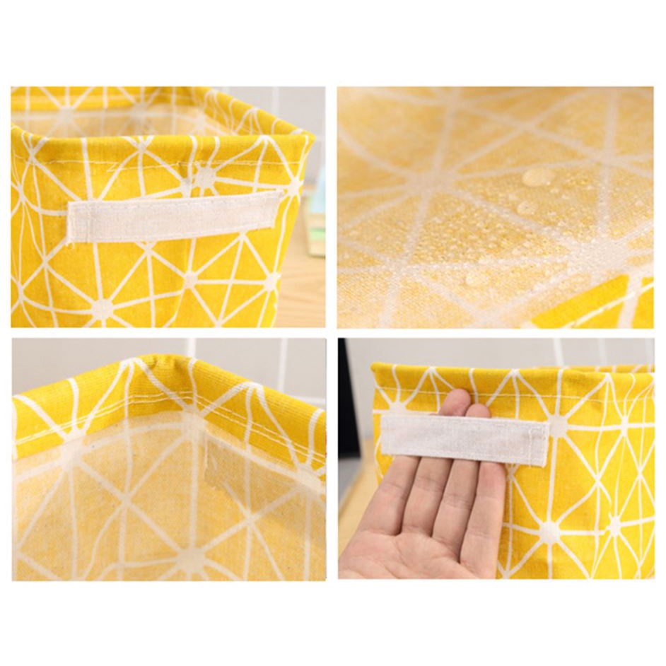 Storage Box Serbaguna Nordic Style Storage Box Kain Kanvas Tempat Penyimpanan serbaguna