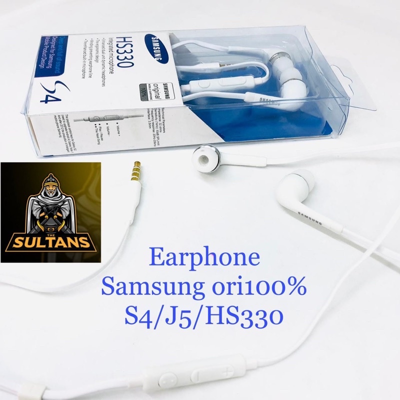 HANDSFREE EARPHONE SAMSUNG HS330 PACKING MIKA HEADSET SAMSUNG S4 / EARPHONE S4 TERLARIS TERMURAH PROMO SEN