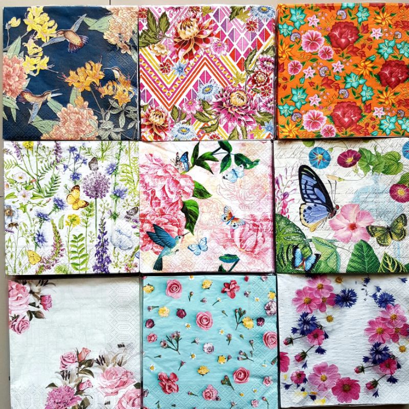 napkin decoupage