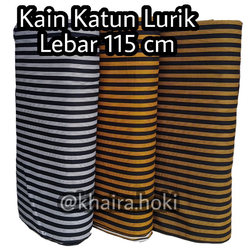 kain katun Lurik /kain katun motif dalang