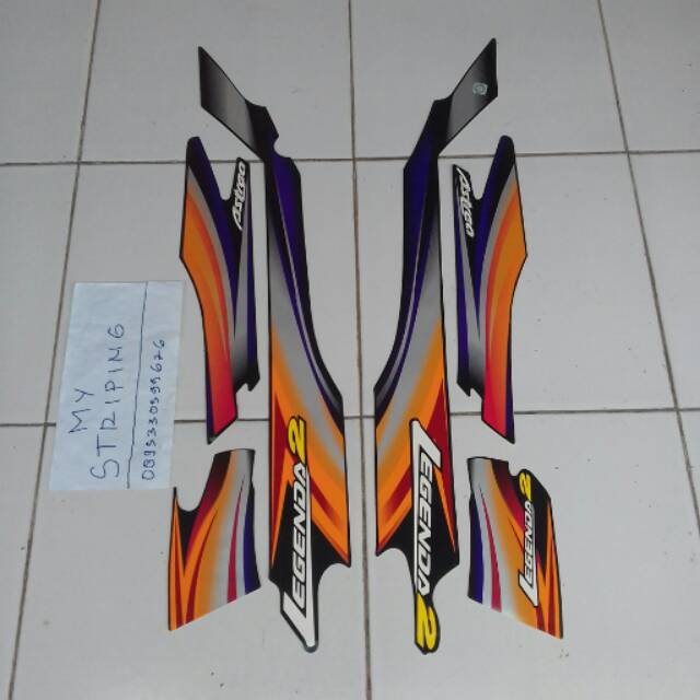 

Stiker Legenda 2 hitam orange