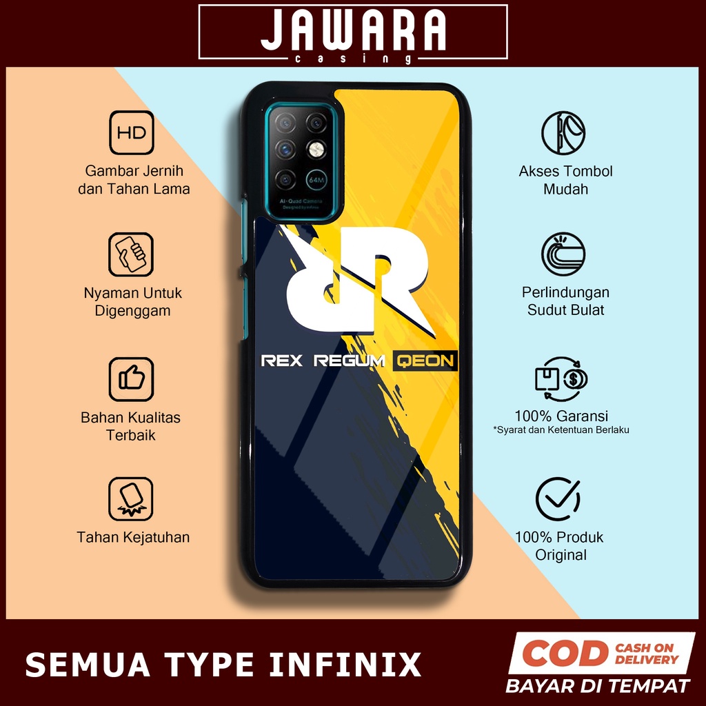 Case Infinix Note 8 Case Hp Infinix Note 8 Premium Glossy Jawara Casing [RRQ1] Casing Hp Aesthetic K