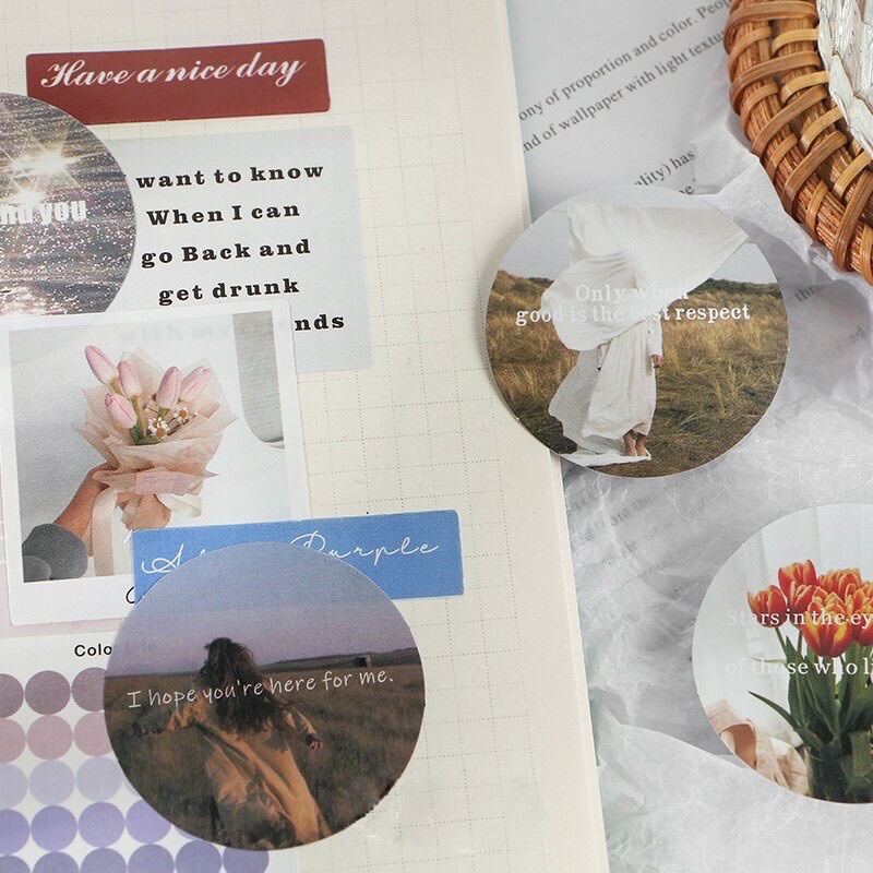 

StikerWords Edition (2PCS)/Stiker untuk jurnal | Decorating | Planner | DIY | Paper | Scrapbook