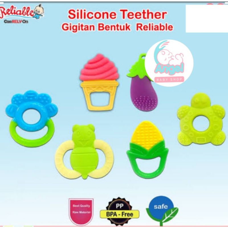 Reliable teether 8844 mix 1pcs