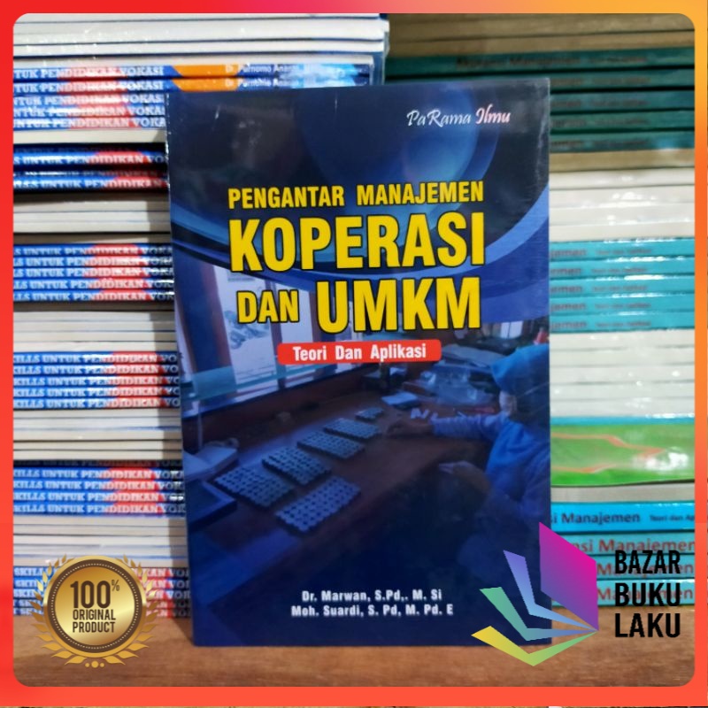 BUKU ORIGINAL Pengantar Manajemen Koperasi dan UMKM - Marwan