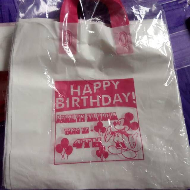 Plastik Sablon Tas Hendle Ukuran 30x30 Isi 50 Pcs Free Desain.min Order 100 Pcs