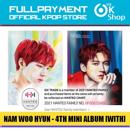 NAM WOO HYUN - 4th Mini Album WITH