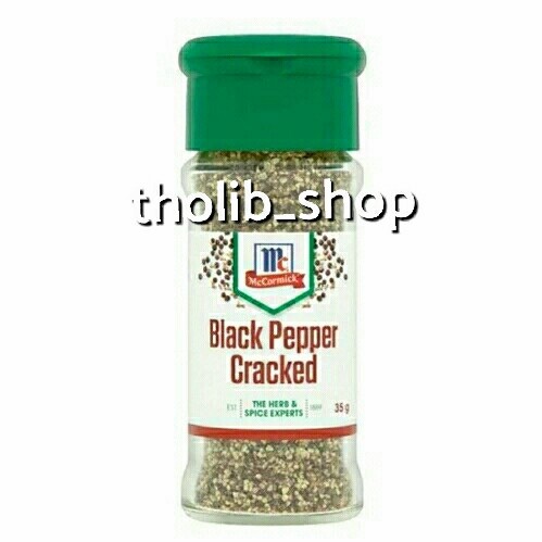

mc cormick black pepper cracked 35gr btl