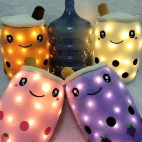 ♬ Boneka Boba Size Jumbo LED standar SNI - Ungu ✺