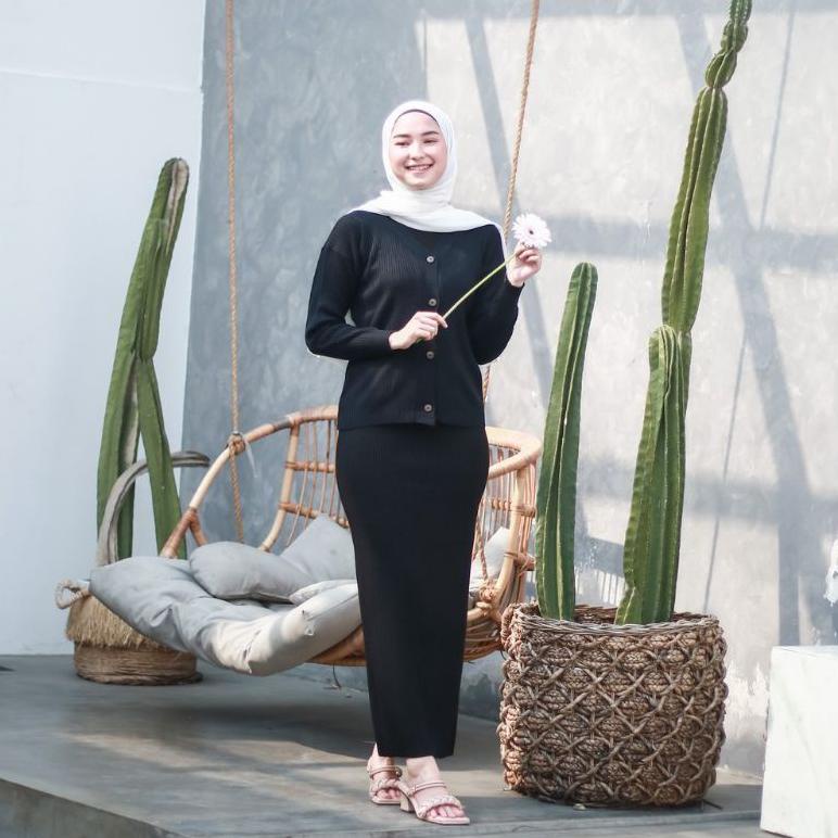 Rok Span Rajut Rok Rajut Premium Rok Span Rajut Knitted Rok Rajut Knitted