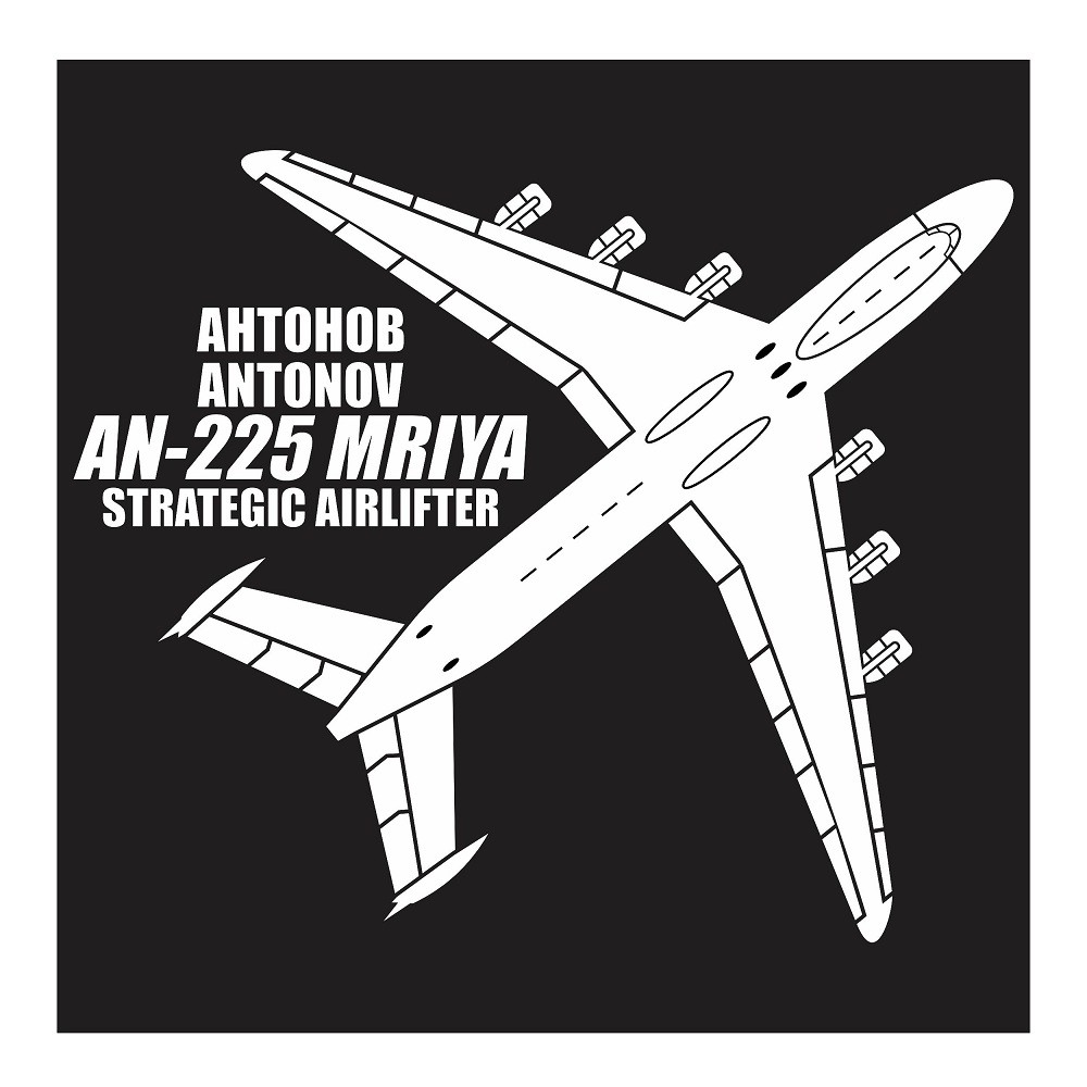 Antonov An-225 Mriya Transport Aircraft, Cutting Sticker