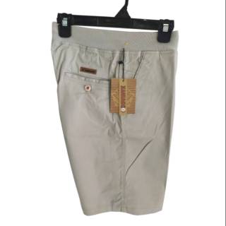  CELANA  CHINO  PENDEK PRIA RIP KOLOR PINGGANG KARET XANIAGO 