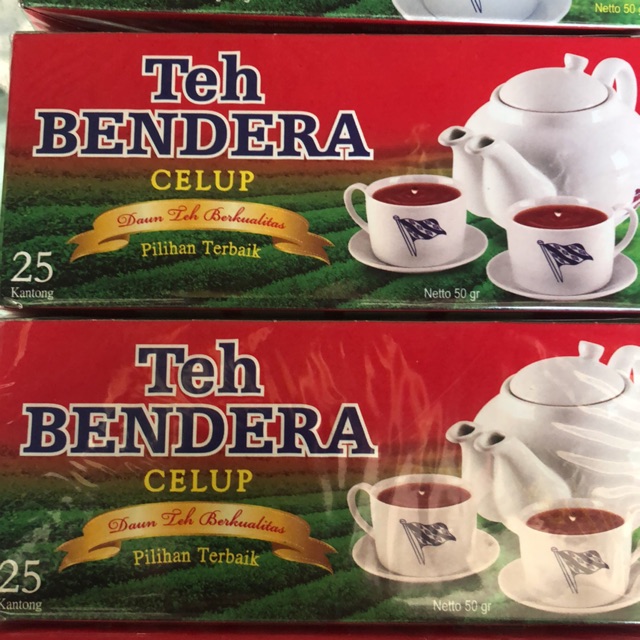 

Teh Bendera Celup isi 25pcs