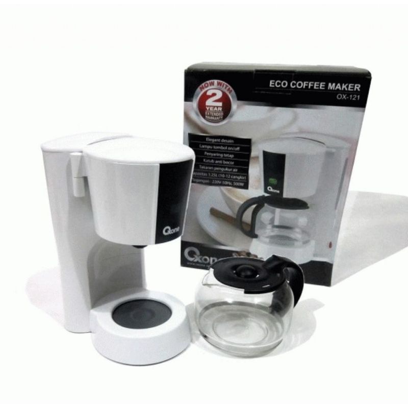 Oxone Coffee Maker 1.25 Liter/ Alat Pembuat Kopi Oxone OX121 500 Watt