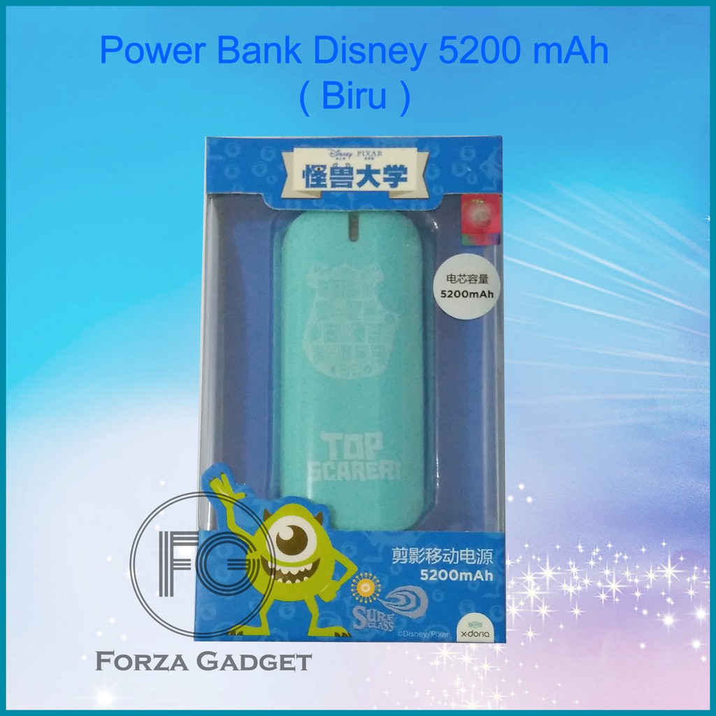 Powerbank MONSTER INC - MICKEY - MINNIE - POOH 5200mAh