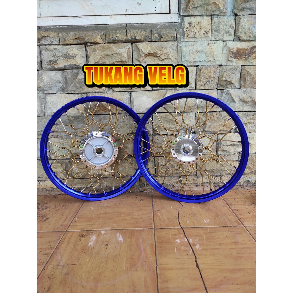 Velg Revo Absolute Atau Revo Fit Paketan Ring 17 Jari Jari Stell Kepang