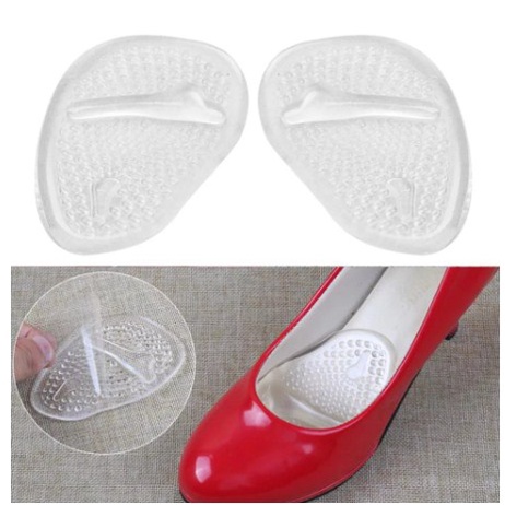 Bantalan Sepatu Silikon Gel Alas Kaki Depan Silicone High Heels Shoes Pad