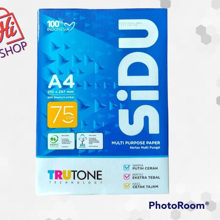 

Hadir Pilihan Kertas HVS Sidu A4 ( 75 gram )