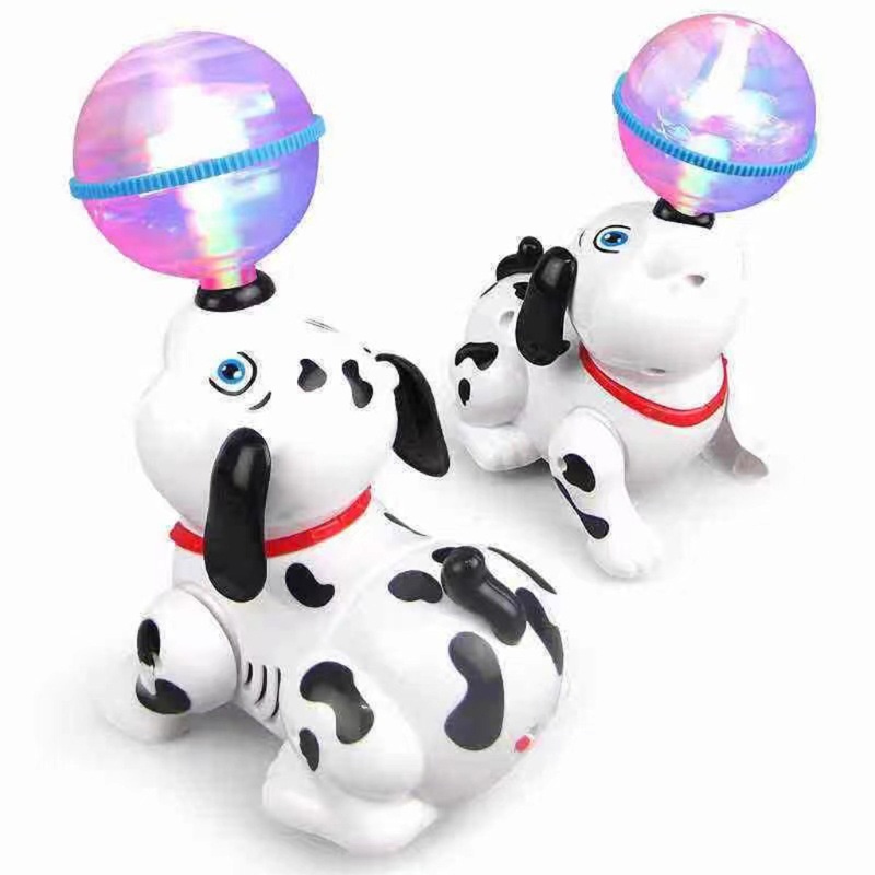 Mary Robotic Stunt Dog Toys Anjing Peliharaan Elektronik Untuk Semua Usia Hadiah Anak Laki-Laki Dan Perempuan Untuk Menyanyikan Dance Barks Walk Light