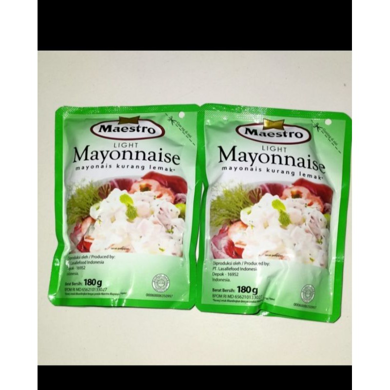 

Maestro mayonasie original 180gr