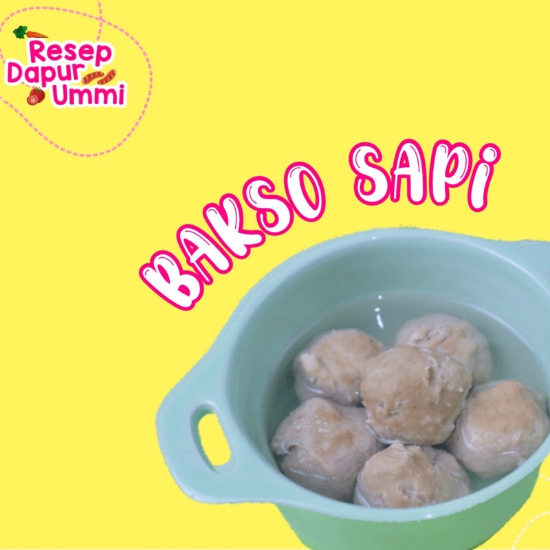 

BAKSO SAPI GLUTEN FREE & EGG FREE HOMEMADE No MSG No pengawet, frozen food Resep Dapur Ummi