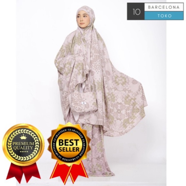 ZM ZASKIA MECCA - DIESKA DUSTY PINK MUKENA - EDISI MAJEGAU - All Size Limited