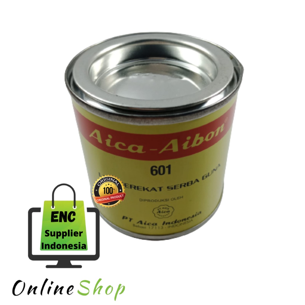 

AIBON 1 kaleng Lem aica aibon 70 gr botol kuning 601 70g gram aica-aibon per pcs - enc.sup