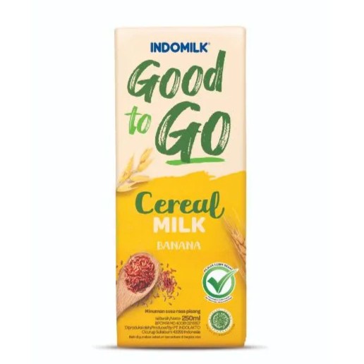 Indomilk Good to Go Cereal Milk Banana/Chocolate [250 mL] - Banana