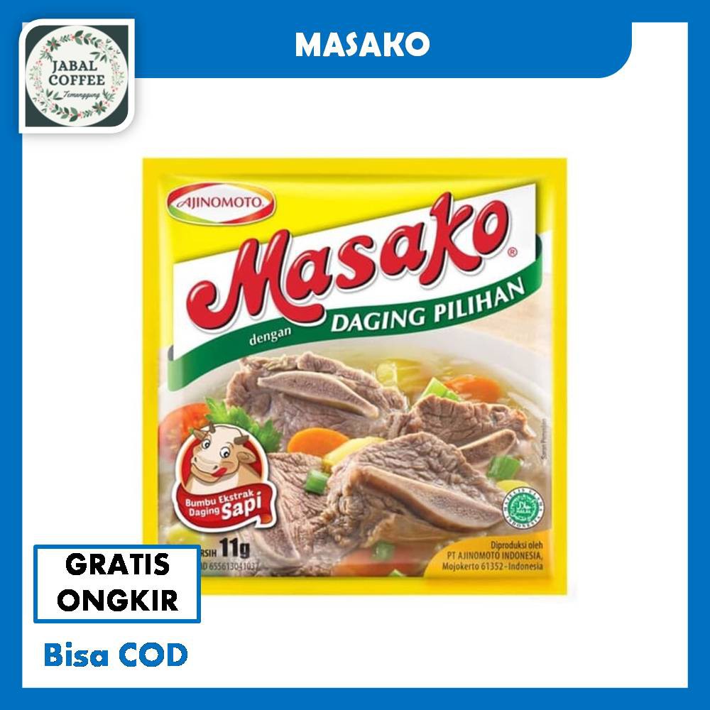 Masako Penyedap Rasa / Masako Bumbu Rasa Ayam / Masako Rasa Sapi / Masako Daging Pilihan 11 GramJ33