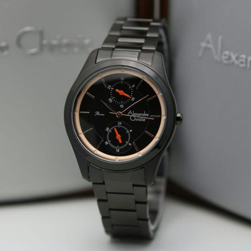 Alexandre Christie AC 2812 Navy jam tangan wanita