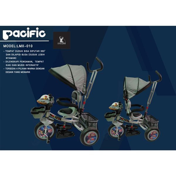 Sepeda Anak Roda Tiga Pasific LMX-010