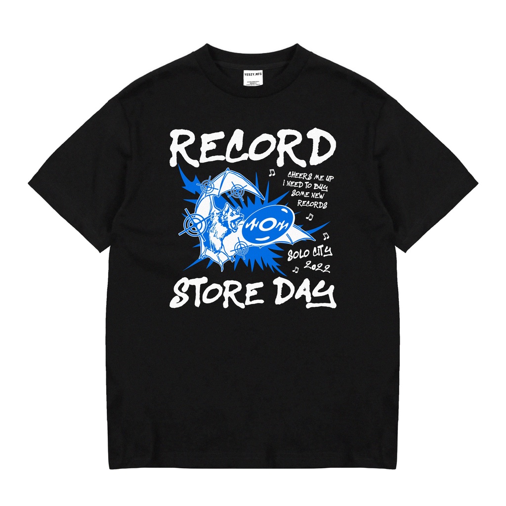 YESZY.MFG x Record Store Day Solo 2022 Black Tshirt