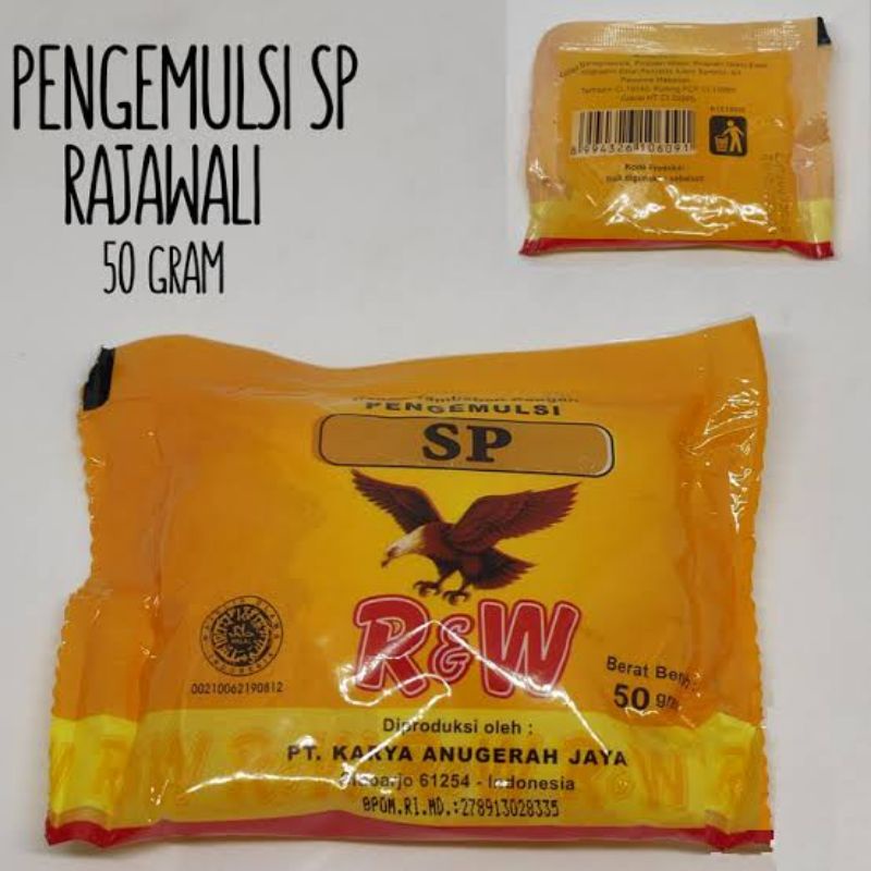 

SP / OVALET - OVALETT - OVALETE / TBM RAJAWALI - R&W @50 Gr / PENGEMBANG ROTI / CAKE EMULSIFIER
