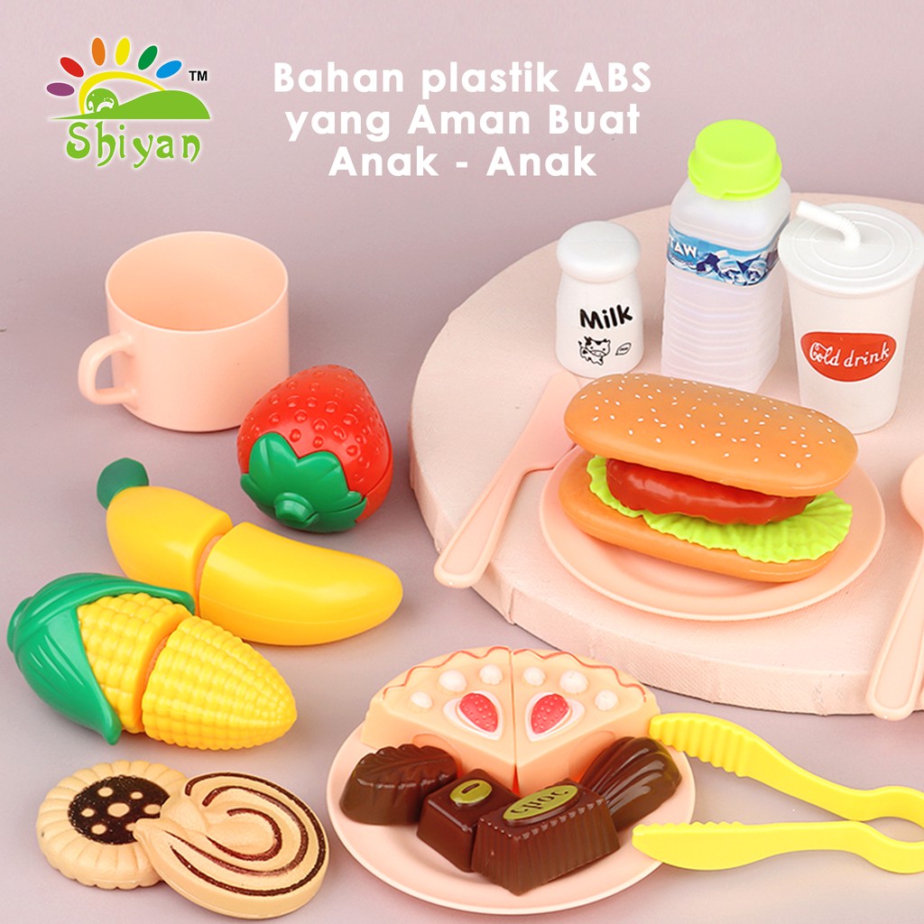 [Shiyan] dream kitchen set toys / mainan masak masakan / mainan dapur anak anak SNI