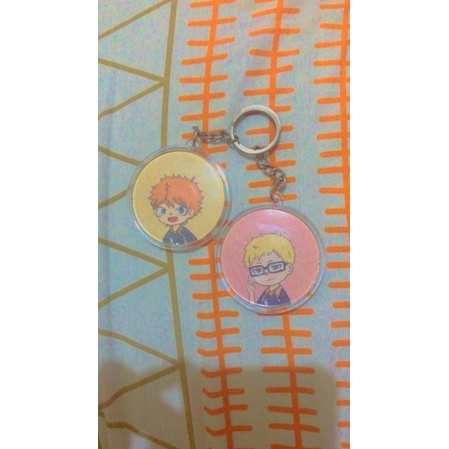preloved animerch keychain haikyuu